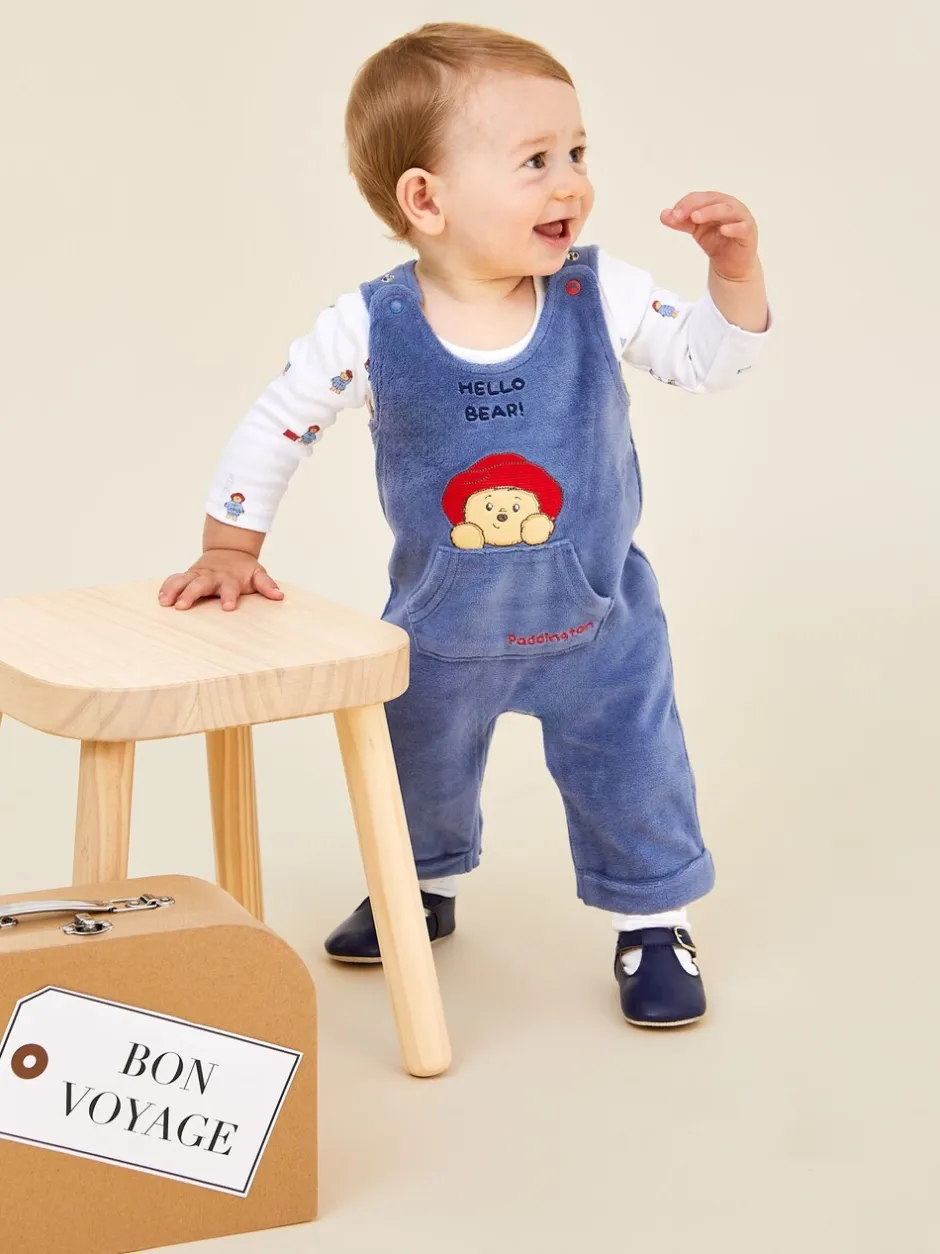 Rompertjes En Tuinbroeken*Jojo Maman Bébé Appliqué Dungaree Set