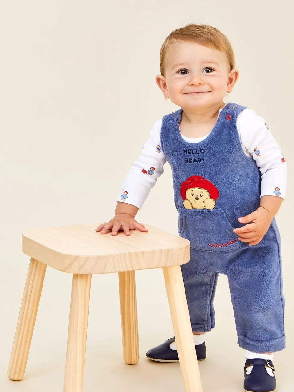 Rompertjes En Tuinbroeken*Jojo Maman Bébé Appliqué Dungaree Set