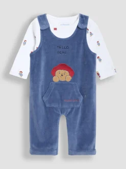 Rompertjes En Tuinbroeken*Jojo Maman Bébé Appliqué Dungaree Set
