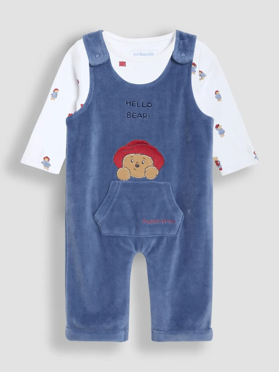 Rompertjes En Tuinbroeken*Jojo Maman Bébé Appliqué Dungaree Set