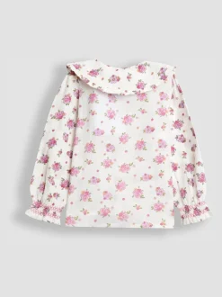 Overhemden En Blouses*Jojo Maman Bébé blouse met ruchekraag
