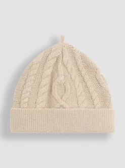Rompertjes En Tuinbroeken*Jojo Maman Bébé Cable Knit All-In-One With Hat