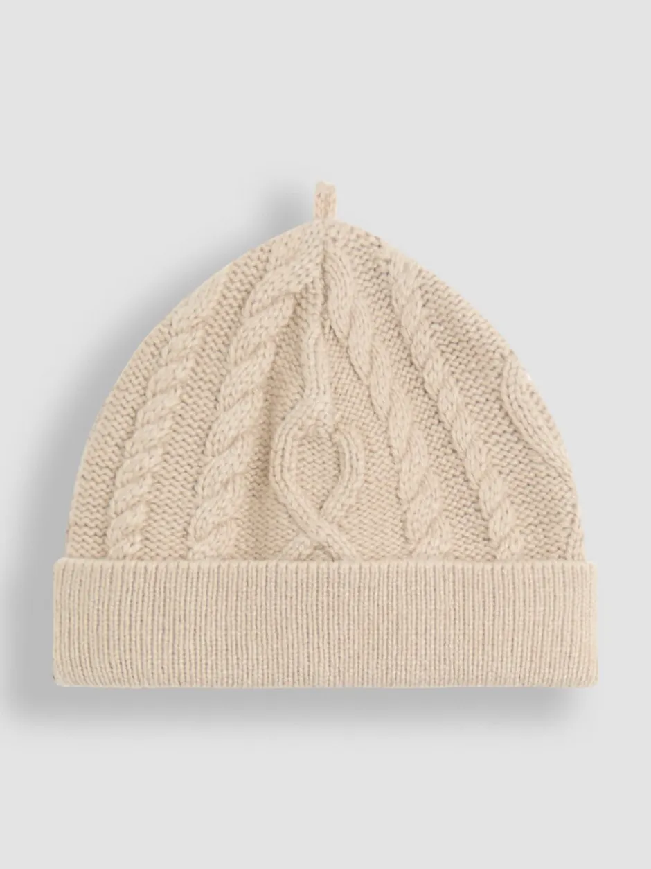 Rompertjes En Tuinbroeken*Jojo Maman Bébé Cable Knit All-In-One With Hat