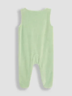 Jumpsuits En Playsuits|Jojo Maman Bébé 2-delige set bretelbroeken met katoenen voetjes