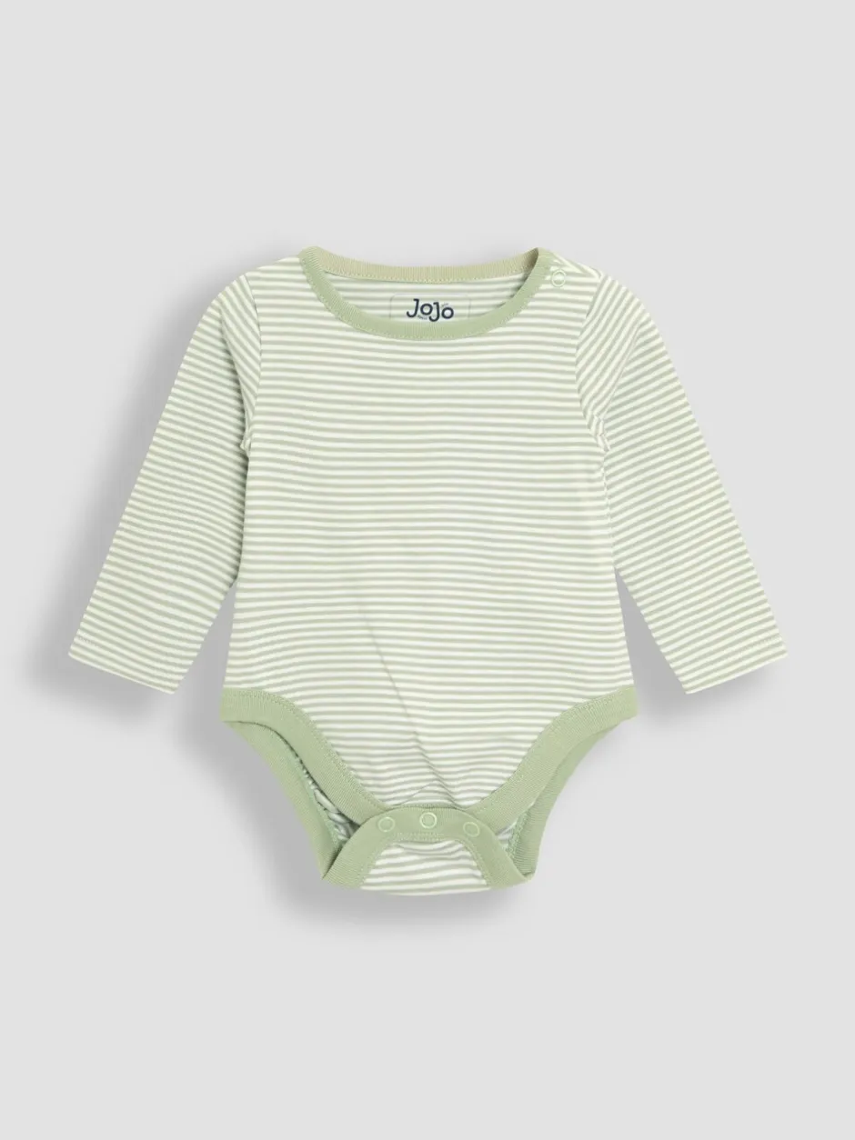 Jumpsuits En Playsuits|Jojo Maman Bébé 2-delige set bretelbroeken met katoenen voetjes