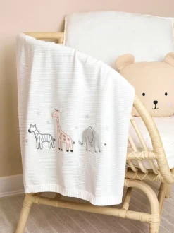 Babyartikelen En Slaapzakken *Jojo Maman Bébé Embroidered Shawl