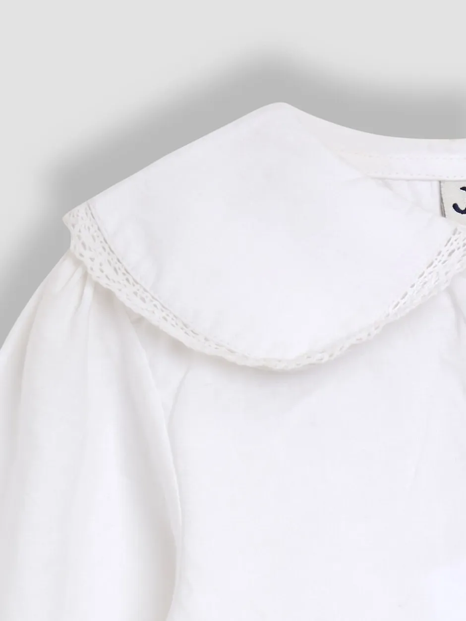 Jumpsuits En Playsuits*Jojo Maman Bébé Embroidered Cord Dungarees & Blouse Set
