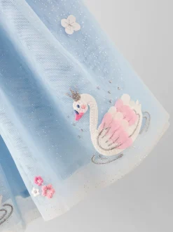 Gelegenheidskleding|Jurken|Jojo Maman Bébé feestjurk met tule-applicatie