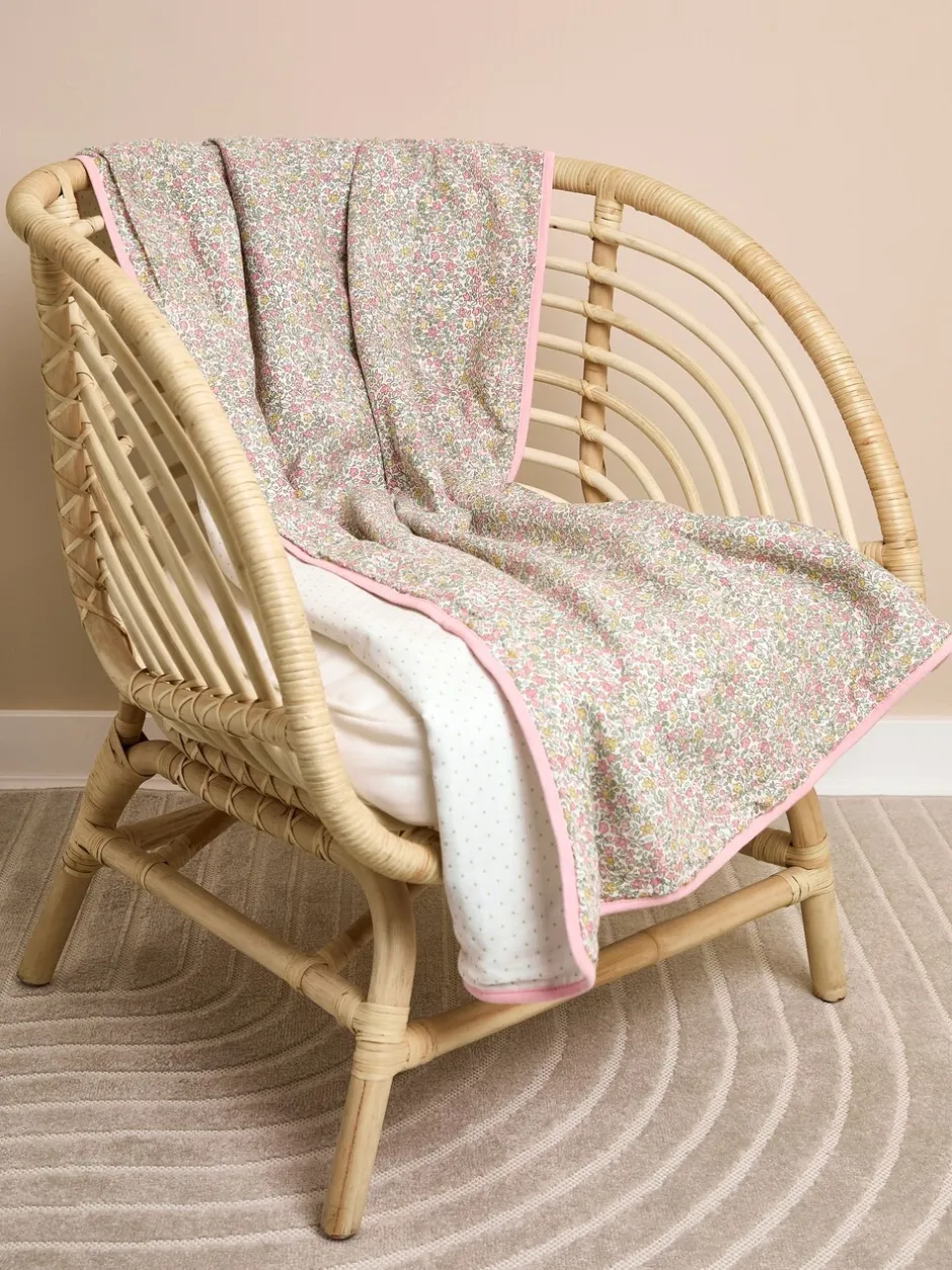 Babyartikelen En Slaapzakken *Jojo Maman Bébé Floral Print Muslin Blanket