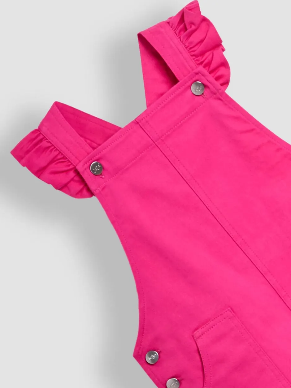 Tuinbroeken|Jumpsuits En Playsuits|Jojo Maman Bébé Frill Shoulder Dungarees