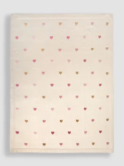 Babyartikelen En Slaapzakken |Jojo Maman Bébé Heart Embroidered Shawl
