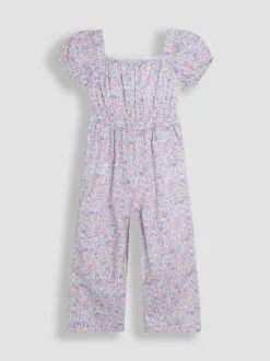 Jumpsuits En Playsuits|Jojo Maman Bébé jumpsuit met pofmouwen