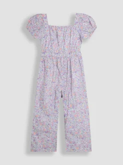 Jumpsuits En Playsuits|Jojo Maman Bébé jumpsuit met pofmouwen