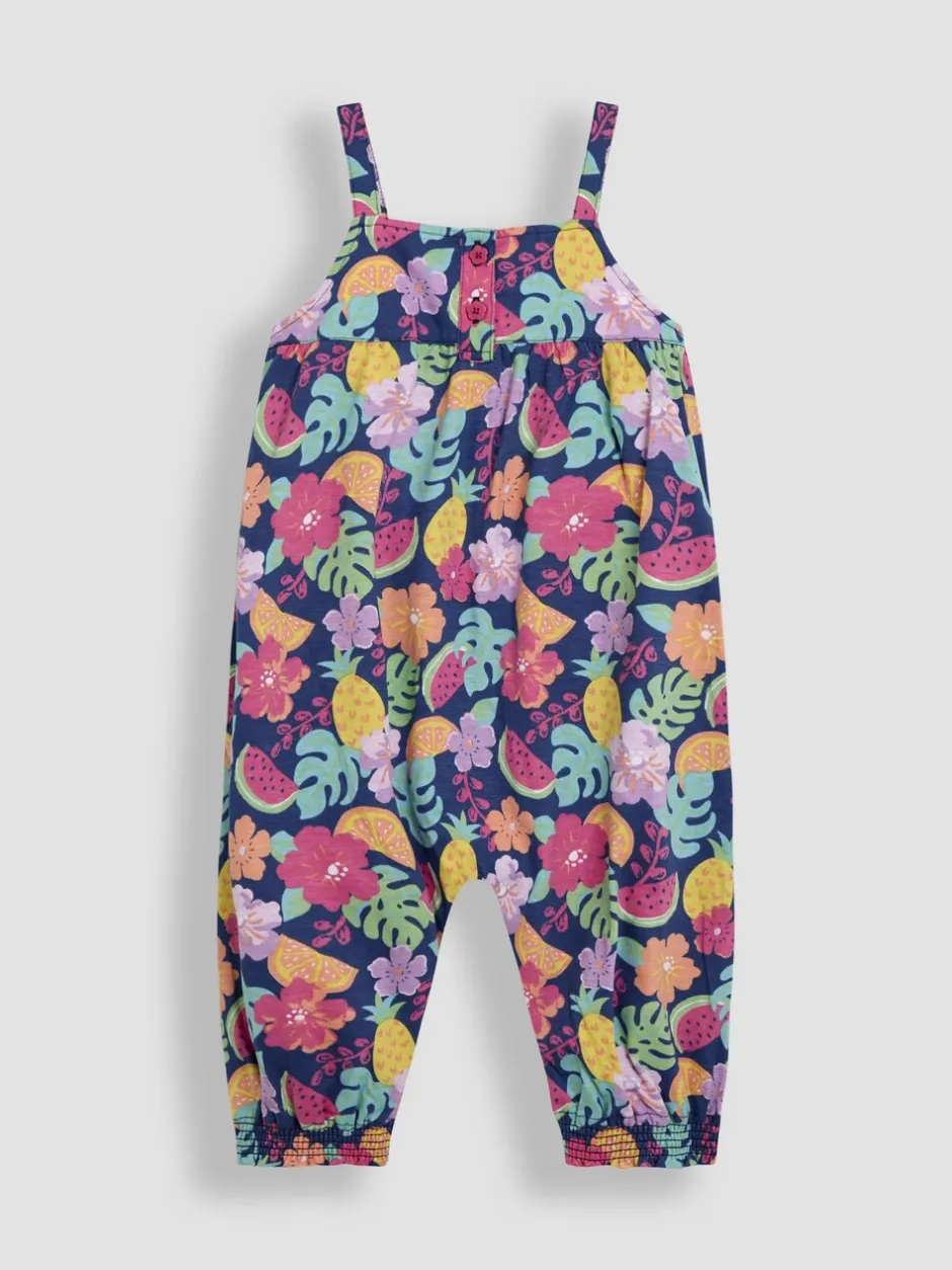 Jumpsuits En Playsuits*Jojo Maman Bébé jumpsuit met knoopsluiting aan de voorkant