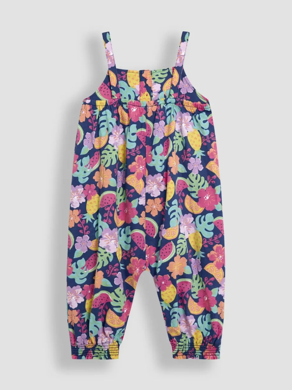 Jumpsuits En Playsuits*Jojo Maman Bébé jumpsuit met knoopsluiting aan de voorkant