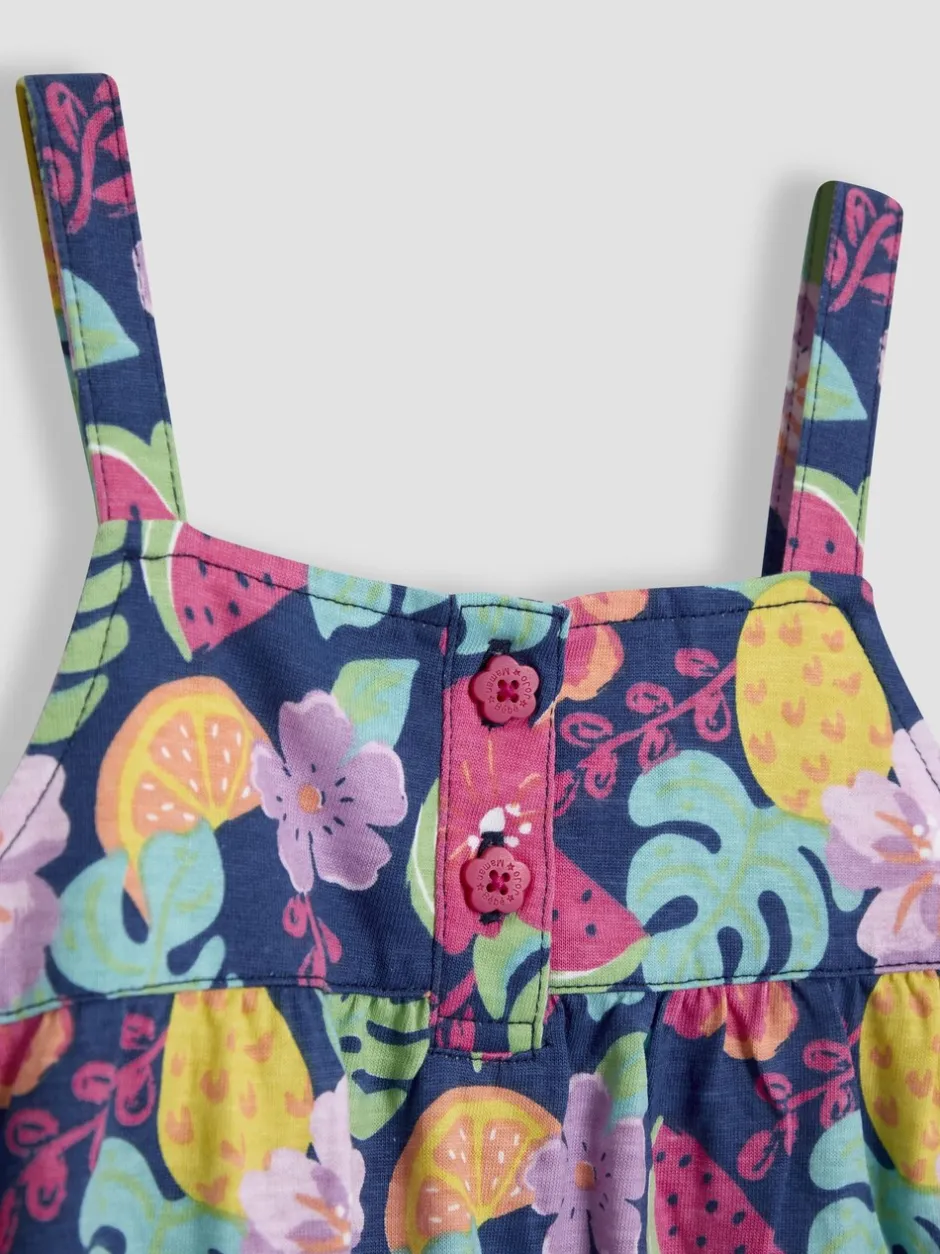 Jumpsuits En Playsuits*Jojo Maman Bébé jumpsuit met knoopsluiting aan de voorkant