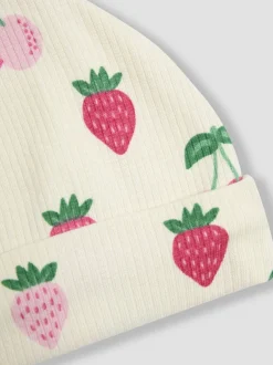 Mutsjes En Antikrabwantjes|Mutsen, Handschoenen En Sjaals*Jojo Maman Bébé katoenen babyhoedje met print