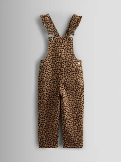 Jumpsuits En Playsuits|Jojo Maman Bébé Leopard Print Dungaree & T-Shirt Set