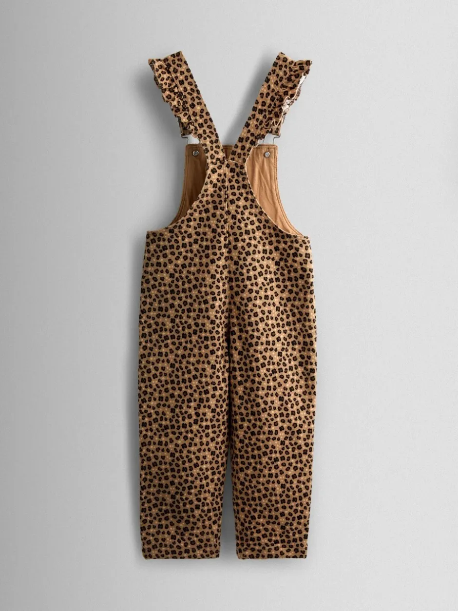 Jumpsuits En Playsuits|Jojo Maman Bébé Leopard Print Dungaree & T-Shirt Set