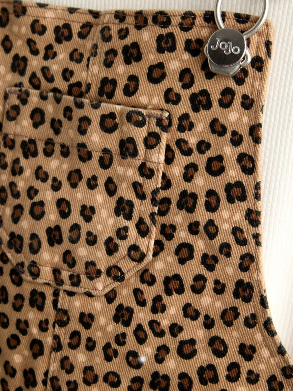 Jumpsuits En Playsuits|Jojo Maman Bébé Leopard Print Dungaree & T-Shirt Set
