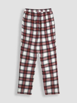 Pyjama's|Loungewear|Jojo Maman Bébé Mens Check Woven Pyjama Set