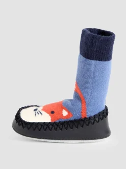 Pantoffels|Jojo Maman Bébé moccasin pantoffelsokken