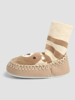 Pantoffels|Pantoffels*Jojo Maman Bébé moccasin pantoffelsokken