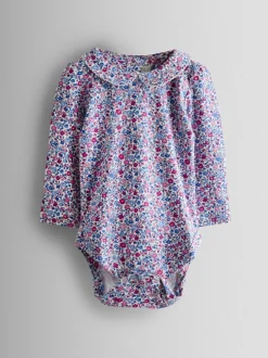 Rompertjes En Hemdjes*Jojo Maman Bébé 2-Pack Ditsy Floral Peter Pan Bodies