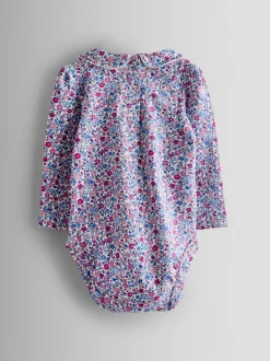 Rompertjes En Hemdjes*Jojo Maman Bébé 2-Pack Ditsy Floral Peter Pan Bodies