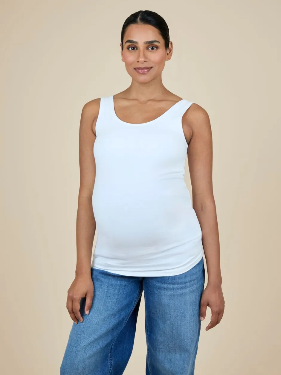Tops En T-Shirts|Moederschap*Jojo Maman Bébé 2-Pack Maternity Vests