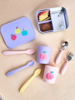 Mokken En Koppen*Jojo Maman Bébé 2-Pack Silicone Cups Apples