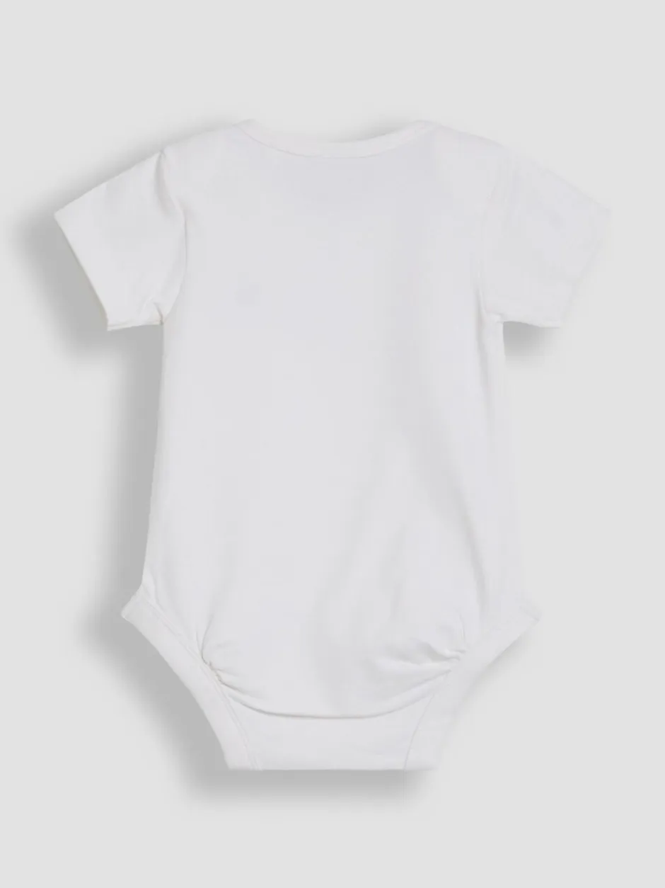 Rompertjes En Hemdjes|Jojo Maman Bébé 2-Pack Zeilbootstrepen & Effen Bodysuits