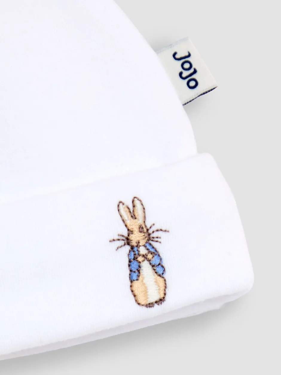 Mutsjes En Antikrabwantjes|Mutsen, Handschoenen En Sjaals|Jojo Maman Bébé Peter Rabbit™-babymuts
