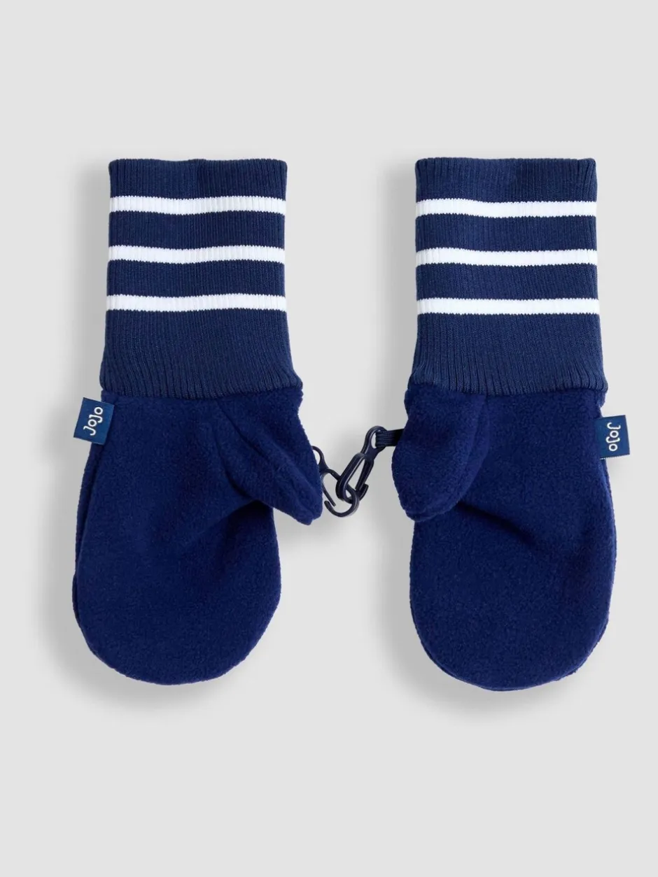 Mutsjes En Antikrabwantjes|Mutsen, Handschoenen En Sjaals*Jojo Maman Bébé Polar Fleece Mittens With Cuff