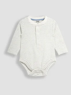 Rompertjes En Hemdjes*Jojo Maman Bébé Printed Highland Cow And Striped Bodies 2 Pack