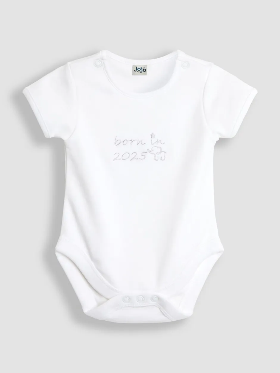 Rompertjes En Hemdjes|Rompertjes En Hemdjes*Jojo Maman Bébé romper met Born In 2025-borduursel