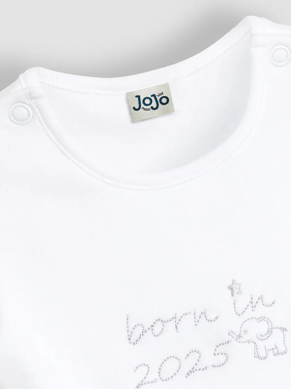 Rompertjes En Hemdjes|Rompertjes En Hemdjes*Jojo Maman Bébé romper met Born In 2025-borduursel