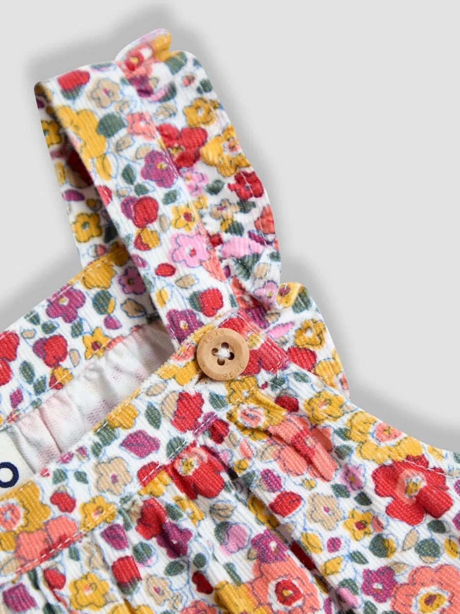 Tuinbroeken*Jojo Maman Bébé Set van corduroy tuinbroek en top