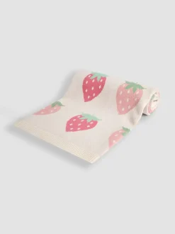 Babyartikelen En Slaapzakken |Jojo Maman Bébé Strawberry FairIsle Shawl