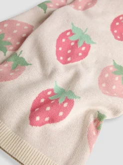 Babyartikelen En Slaapzakken |Jojo Maman Bébé Strawberry FairIsle Shawl
