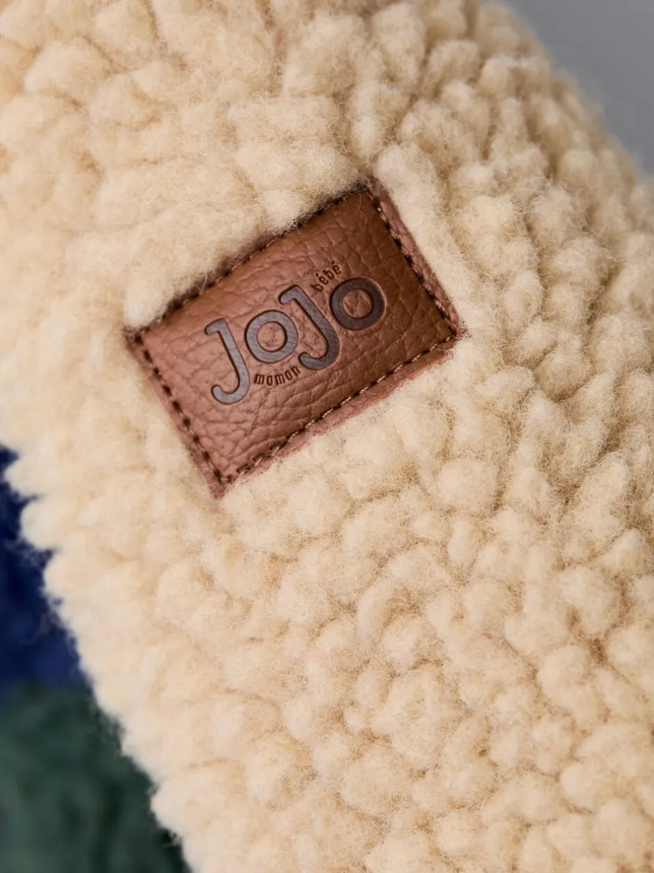Jassen, Jacks En Kinderwagenpakjes|Jassen En Jacks|Jojo Maman Bébé Teddy Fleece Jas met Applicatie