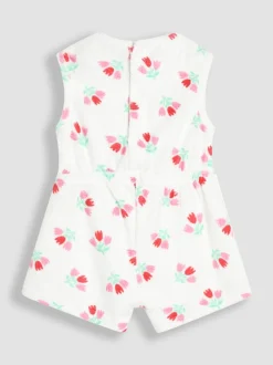 Jumpsuits En Playsuits*Jojo Maman Bébé Towelling Sunsuit & Scrunchie