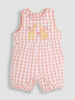 Tuinbroeken|Jojo Maman Bébé tuinbroek met applicatie