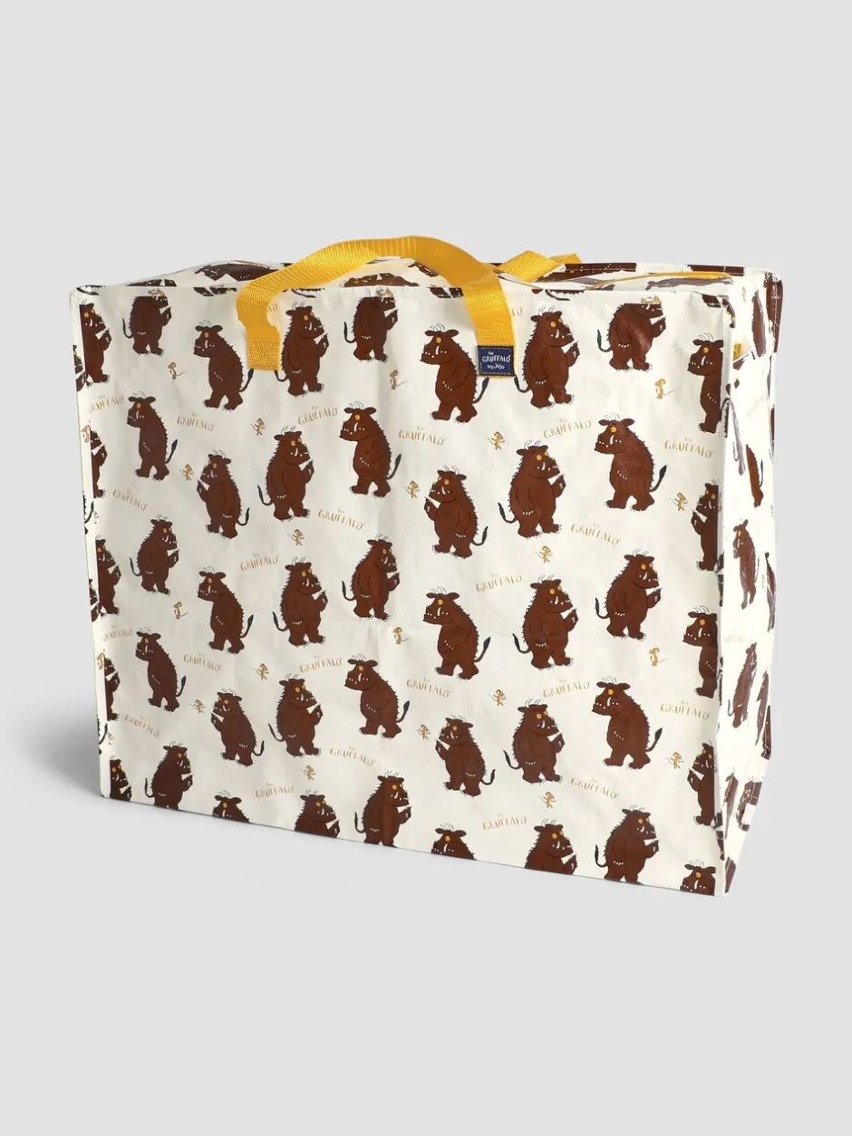 Thuiskantoor*Jojo Maman Bébé White The Gruffalo Storage Bag