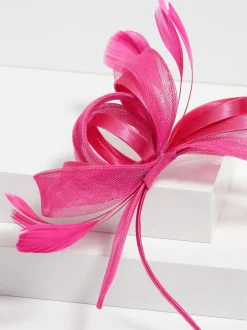 Haaraccessoires|Jon Richard Fushia Medium Fascinator