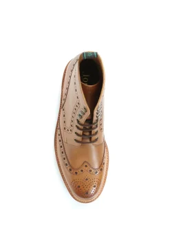 Formele Schoenen*Jones Bootmaker naturelkleurige Baker Street Goodyear enkellaarzen