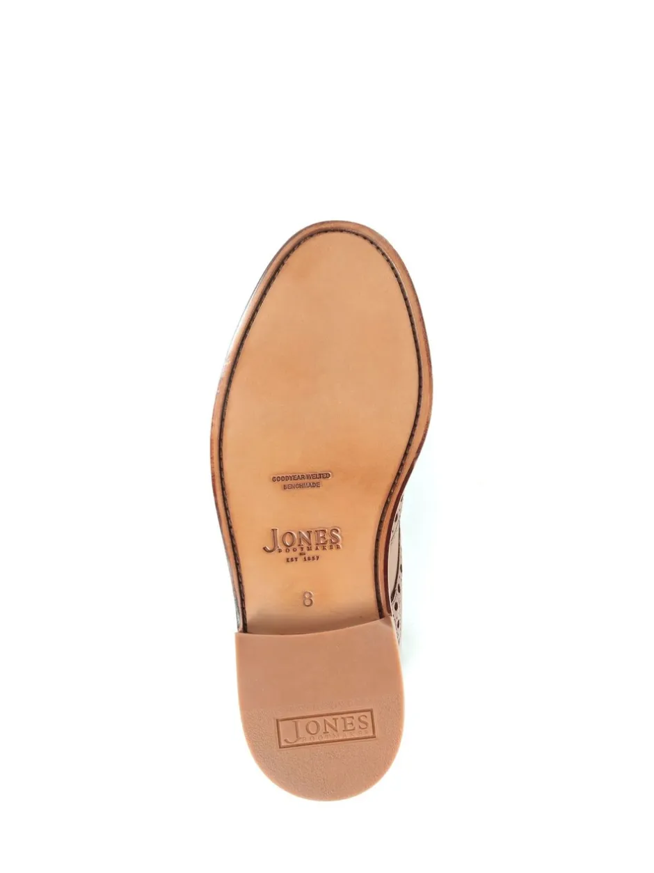 Formele Schoenen*Jones Bootmaker naturelkleurige Baker Street Goodyear enkellaarzen