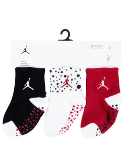 Sokken|Jordan Grippy White Socks 3 Pack