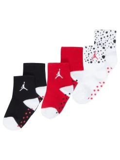 Sokken|Jordan Grippy White Socks 3 Pack