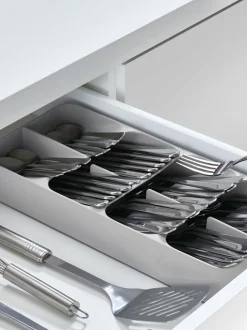 Keukenopslag|Joseph Joseph|Joseph Joseph - Grote compacte DrawerStore bestekorganizer